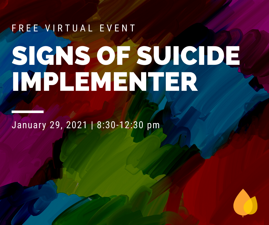Signs of Suicide Implementer Training